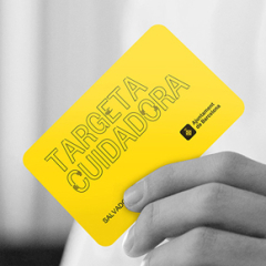 Targeta Cuidadora. Cuidem qui cuida